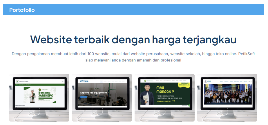 jasa pembuatan web